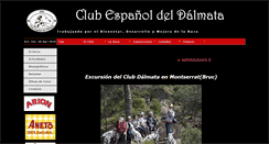 Desktop Screenshot of clubdalmata.com